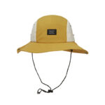 custom color blocked mesh patch embroidered quick dry waterproof bucket hat
