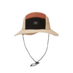custom color blocked patch embroidered quick dry waterproof foldable bucket hat
