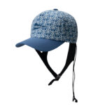 custom printed quick dry waterproof sun protection baseball cap with chin strap