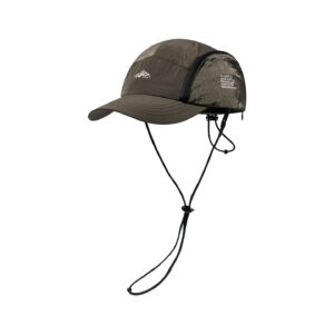 custom printed quick dry waterproof sun protection five panel cap