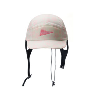 custom printed quick dry waterproof sun protection five panel cap with chin strap