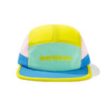 Custom color blocked waterproof quick dry mesh baseball cap