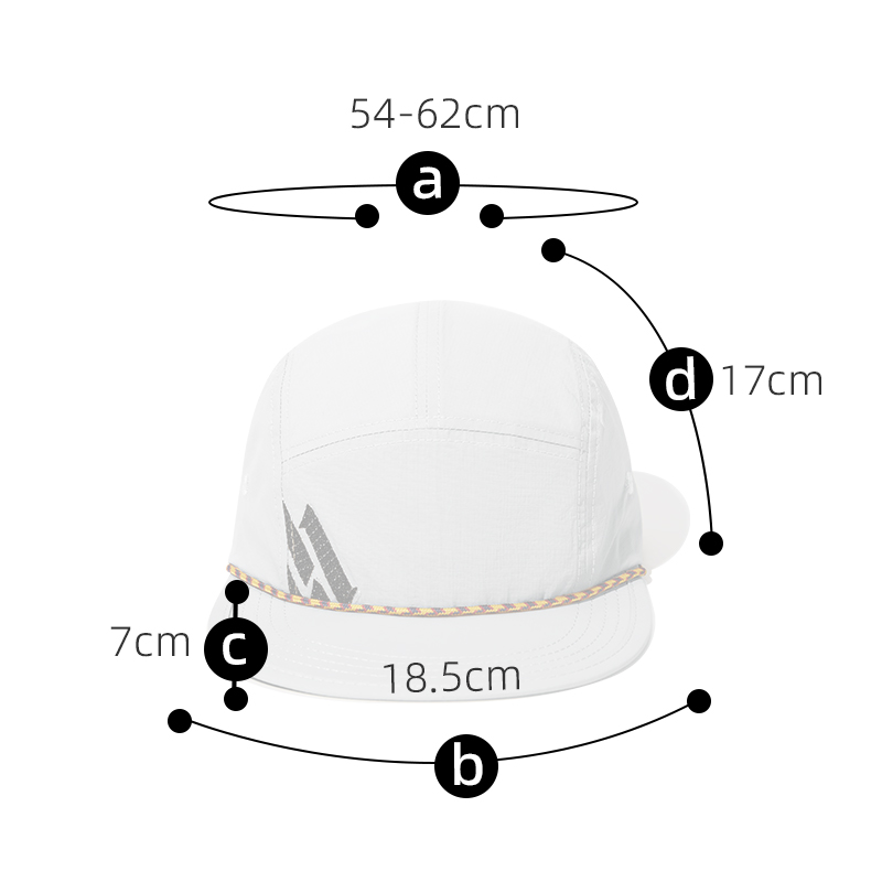 Custom Patch Embroidered Quick Dry Waterproof Five Panel Cap With Strap