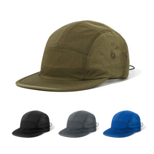 custom solid color quick dry sun protection waterproof five panel cap