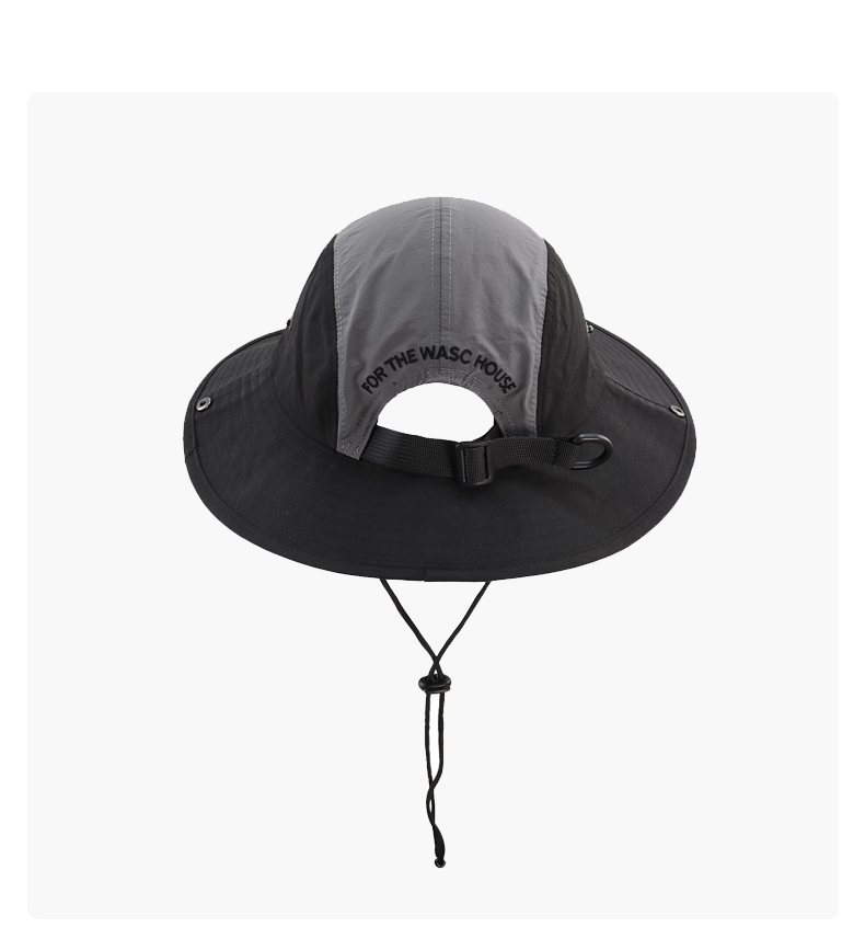custom embroidered waterproof sun protection foldable quick dry bucket hat