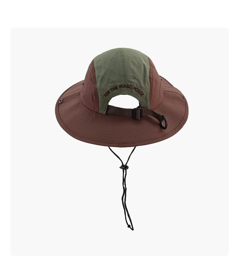 custom embroidered waterproof sun protection foldable quick dry bucket hat