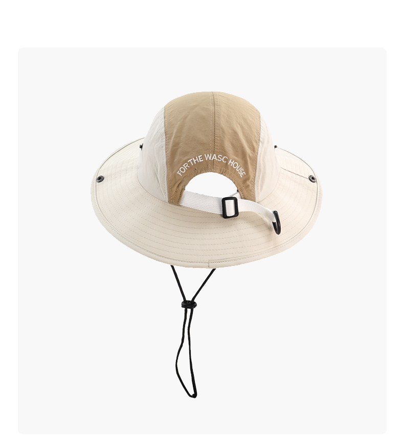 custom embroidered waterproof sun protection foldable quick dry bucket hat
