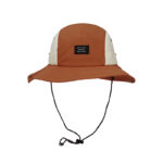 custom color blocked mesh patch embroidered quick dry waterproof bucket hat