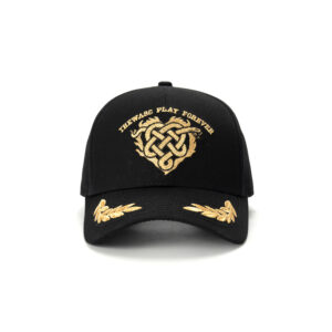 custom lace embroidered baseball cap