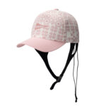 custom printed quick dry waterproof sun protection baseball cap with chin strap