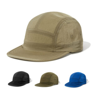 custom solid color quick dry sun protection waterproof five panel cap