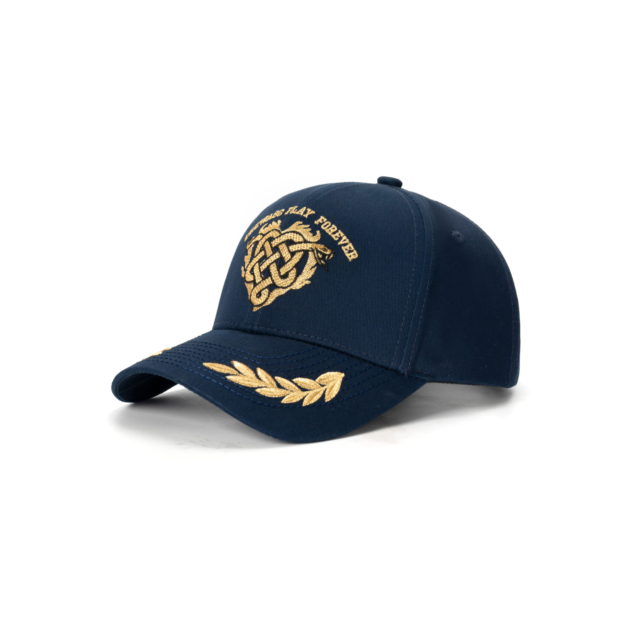 custom lace embroidered baseball cap