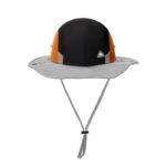 custom color blocked embroidered reflective quick dry waterproof sun protection bucket hat
