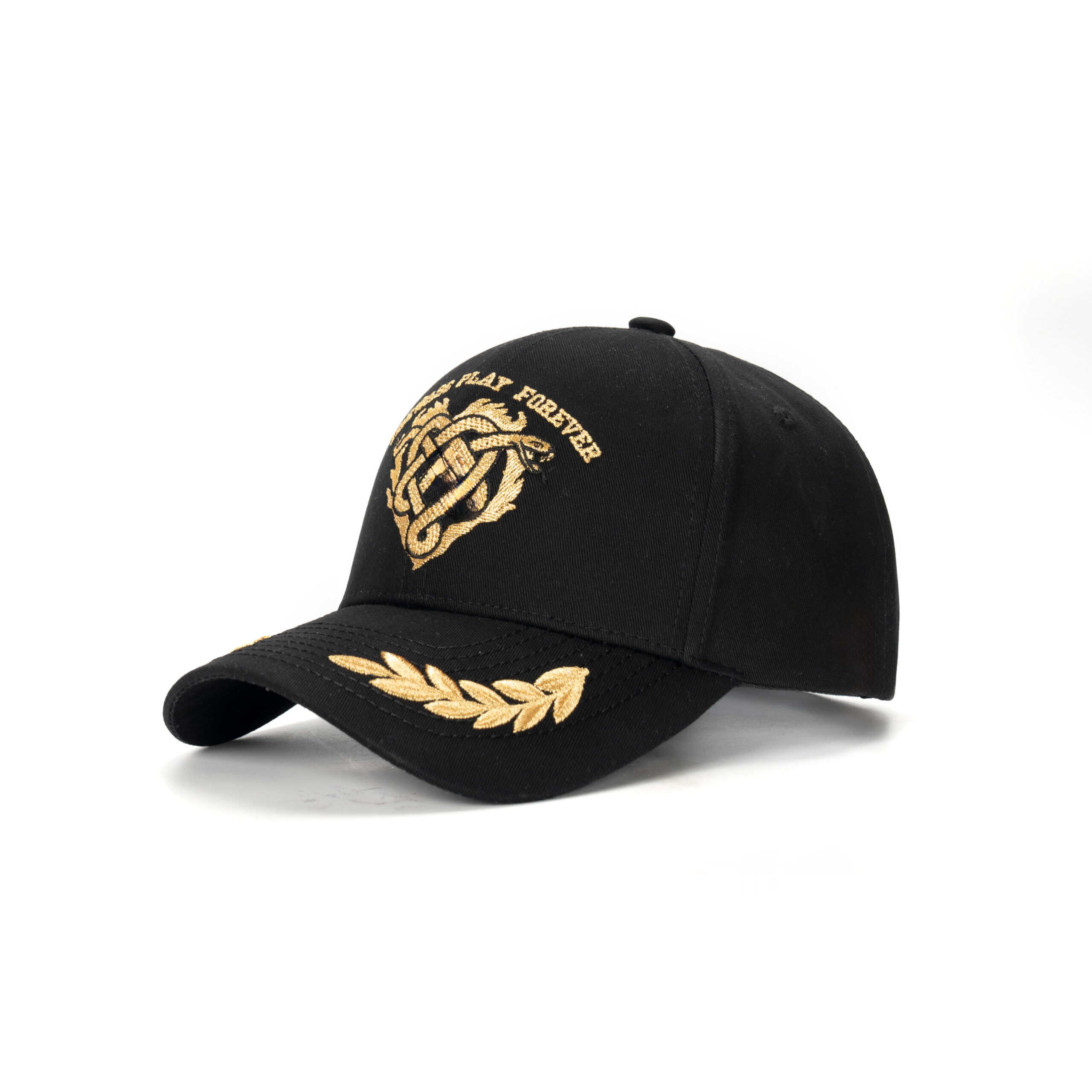 custom lace embroidered baseball cap