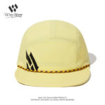 Custom Patch Embroidered Quick Dry Waterproof Five Panel Cap With Strap