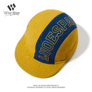 Custom Color Block Printed Quick Dry Waterproof Sun Protection Baseball Cap