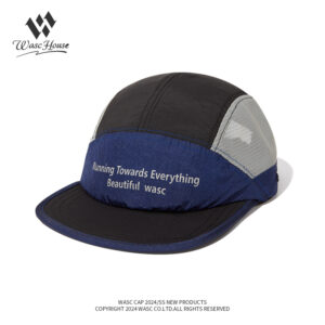 custom color blocked mesh quick dry sun protection waterproof five panel cap
