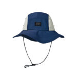 custom color blocked mesh patch embroidered quick dry waterproof bucket hat