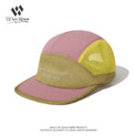 custom color blocked mesh quick dry sun protection waterproof five panel cap