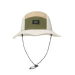 custom color blocked patch embroidered quick dry waterproof foldable bucket hat
