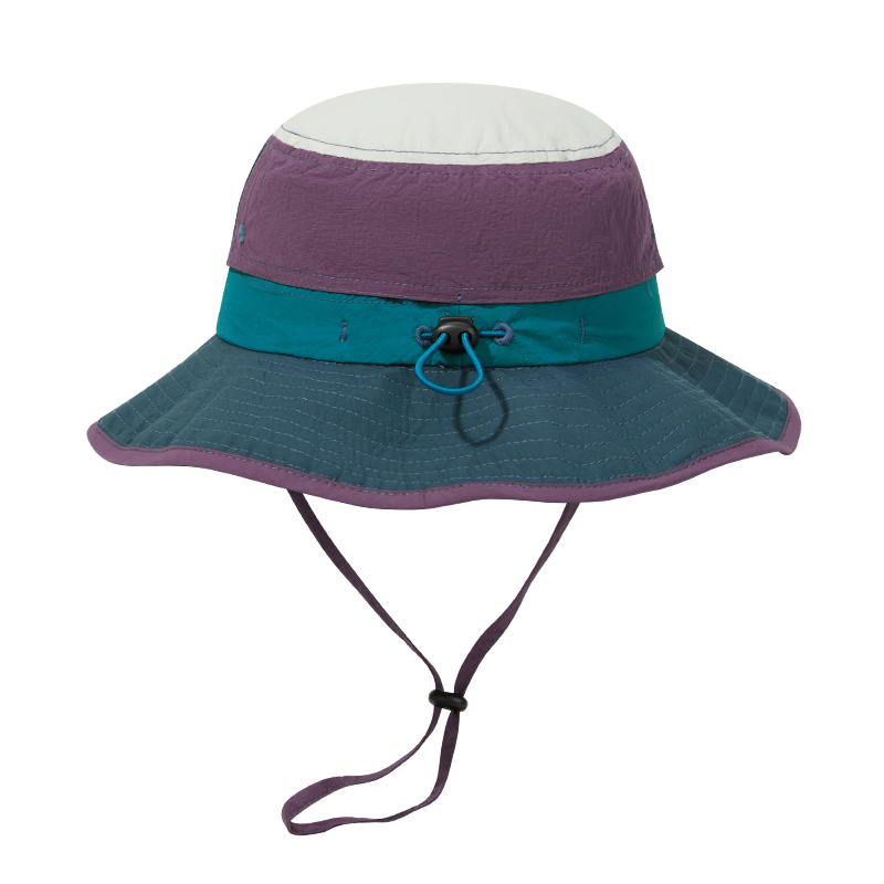 custom color contrast logo embroidered quick dry waterproof sun protection bucket hat