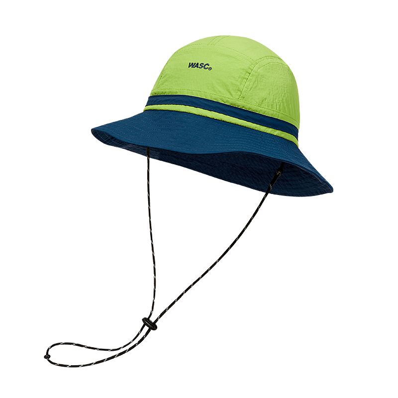 custom color contrast embroidered quick dry waterproof sun protection bucket hat
