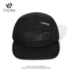 custom color blocked mesh quick dry five panel cap