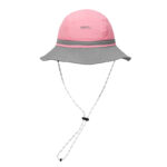 custom color contrast embroidered quick dry waterproof sun protection bucket hat
