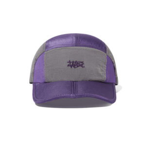 Custom color-blocked foldable quick dry five panel cap