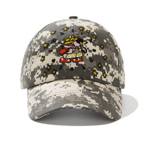 custom camo embroidered sun protection baseball cap