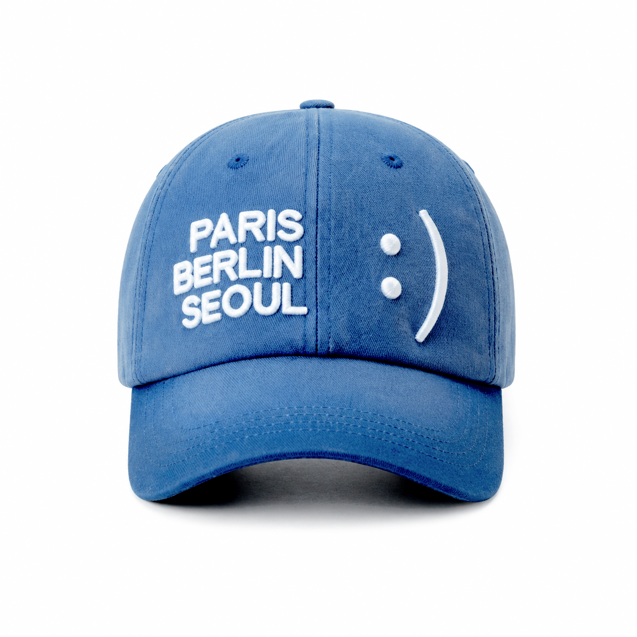 custom washed 3d embroidered baseball cap
