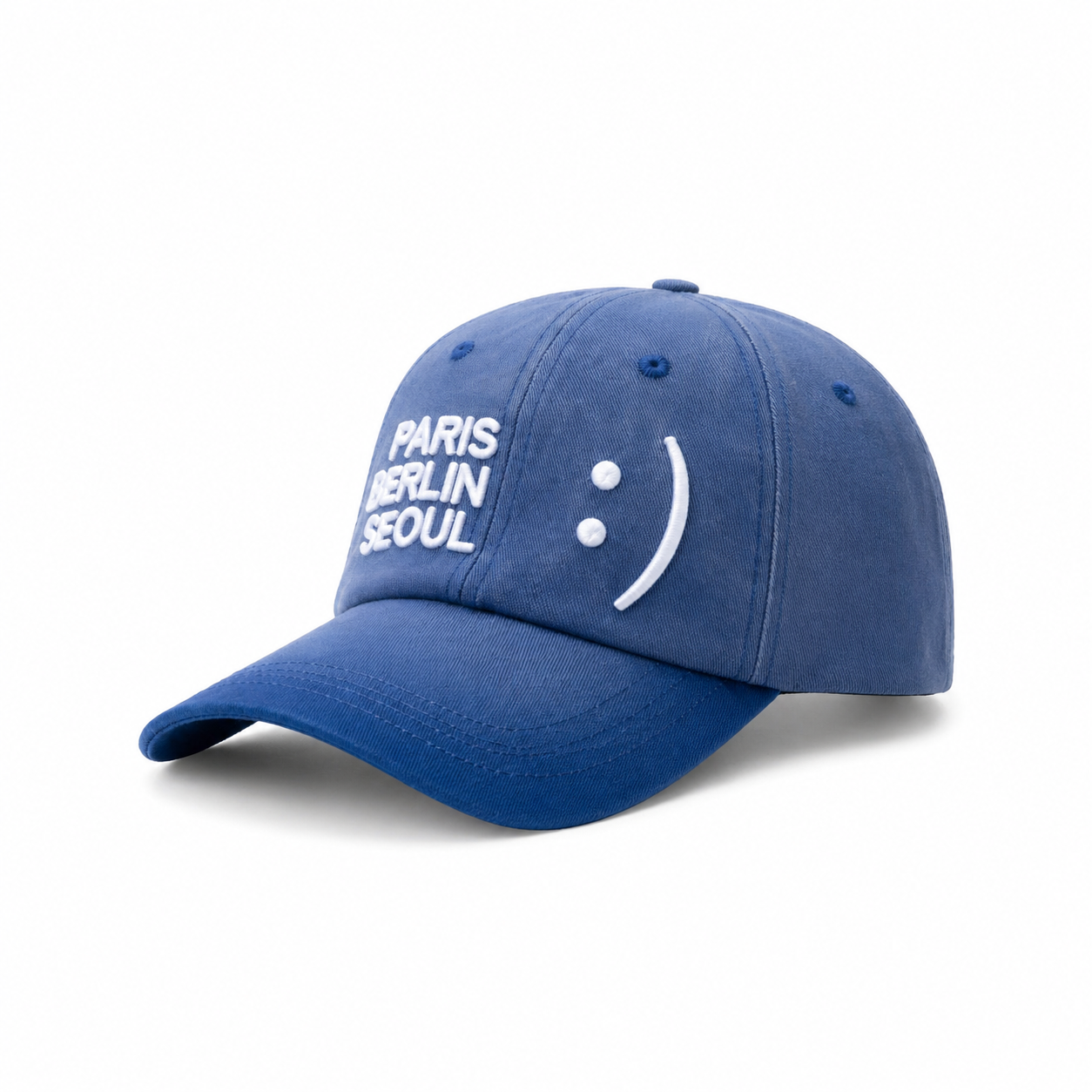 custom washed 3d embroidered baseball cap