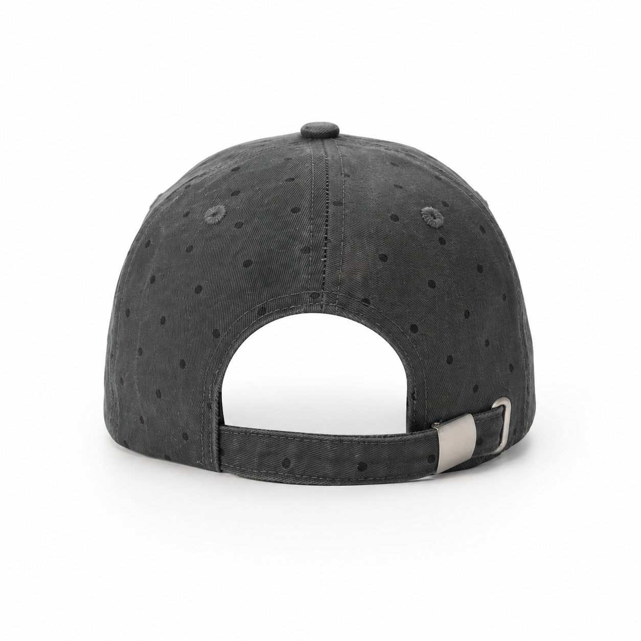 custom polka dot embroidered baseball cap