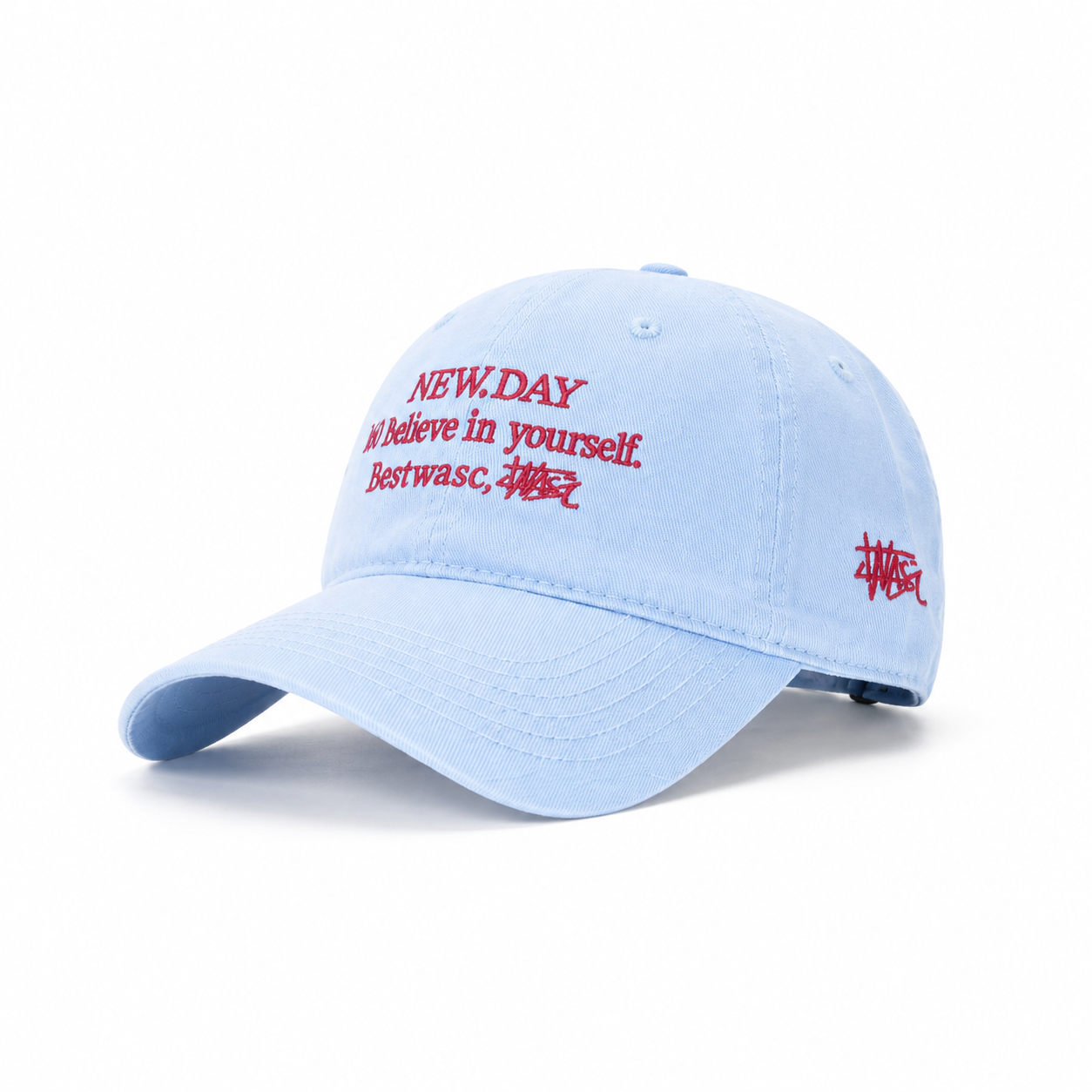Custom Slogan Embroidered Baseball Cap