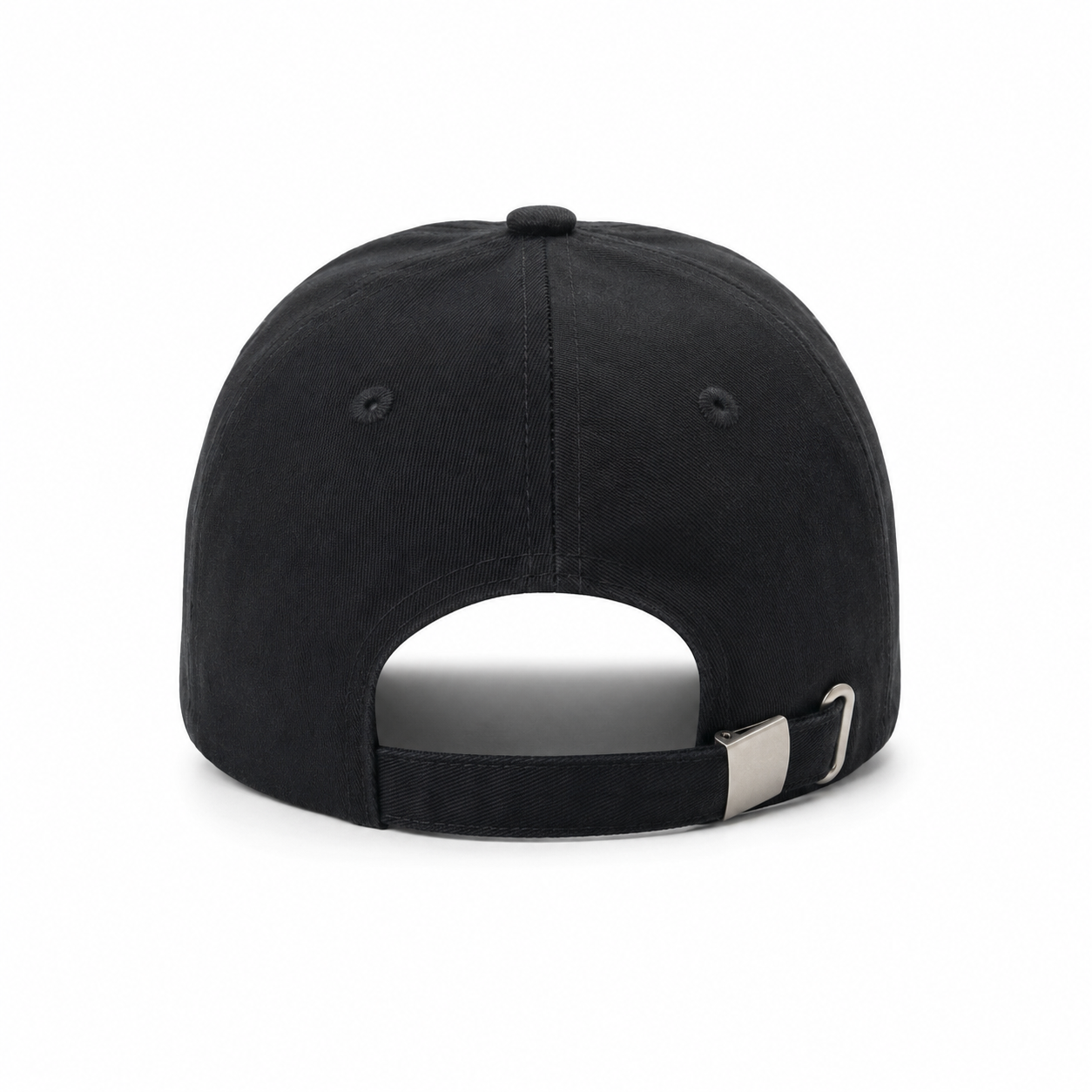 custom distressed ripped edge printed & embroidered baseball cap