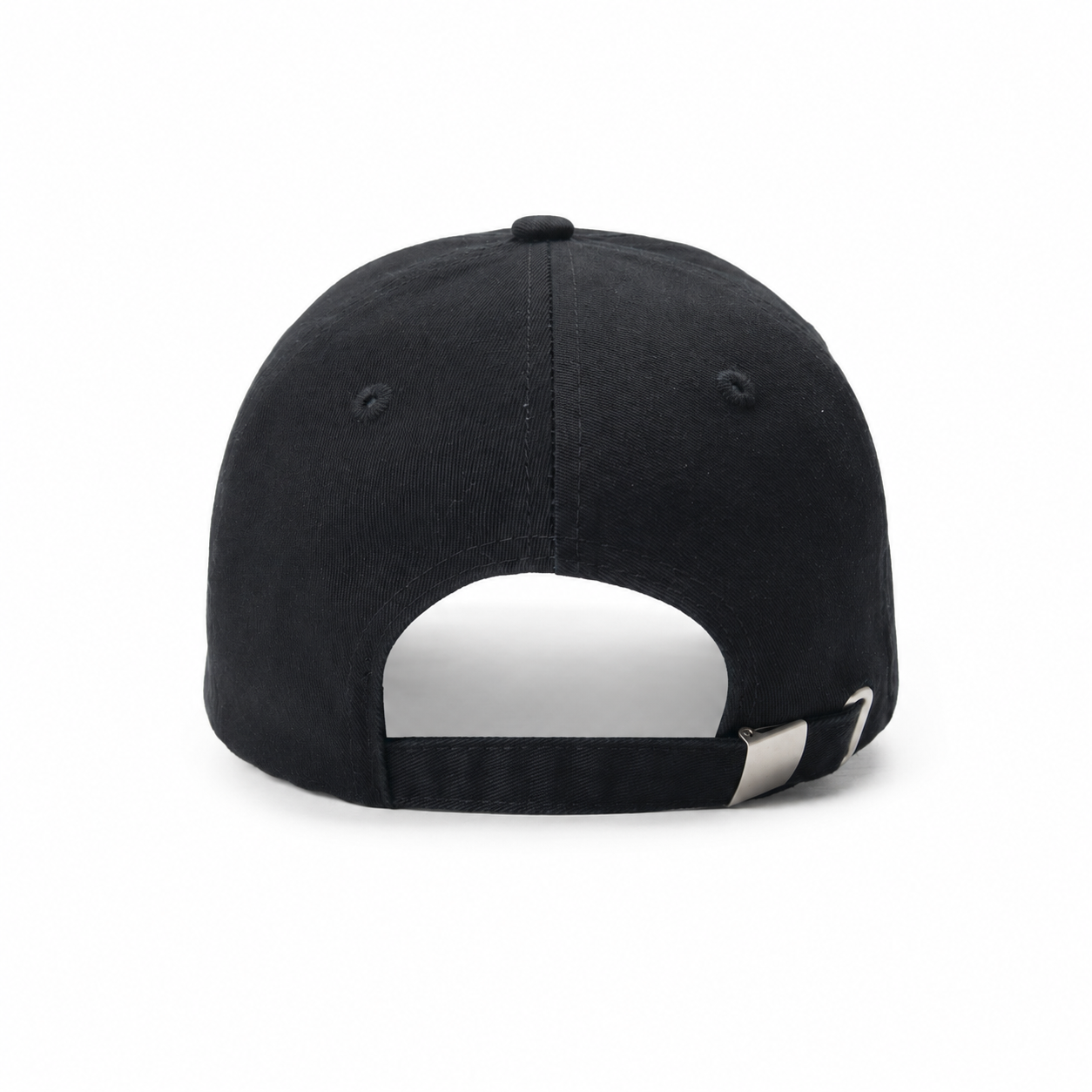 custom distressed ripped edge printed & embroidered baseball cap