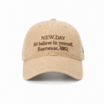 custom slogan embroidered baseball cap