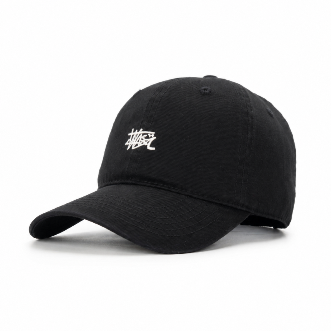 custom solid color embroidered baseball cap