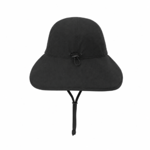 solid color small logo neck flap sun hat custom made