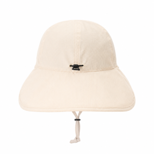 solid color small logo neck flap sun hat custom made