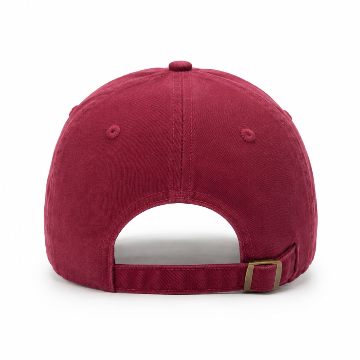custom solid color embroidered baseball cap