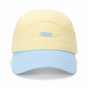 Color-blocked quick-dry embroidered baseball cap