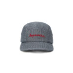 custom striped embroidered 5 panel cap