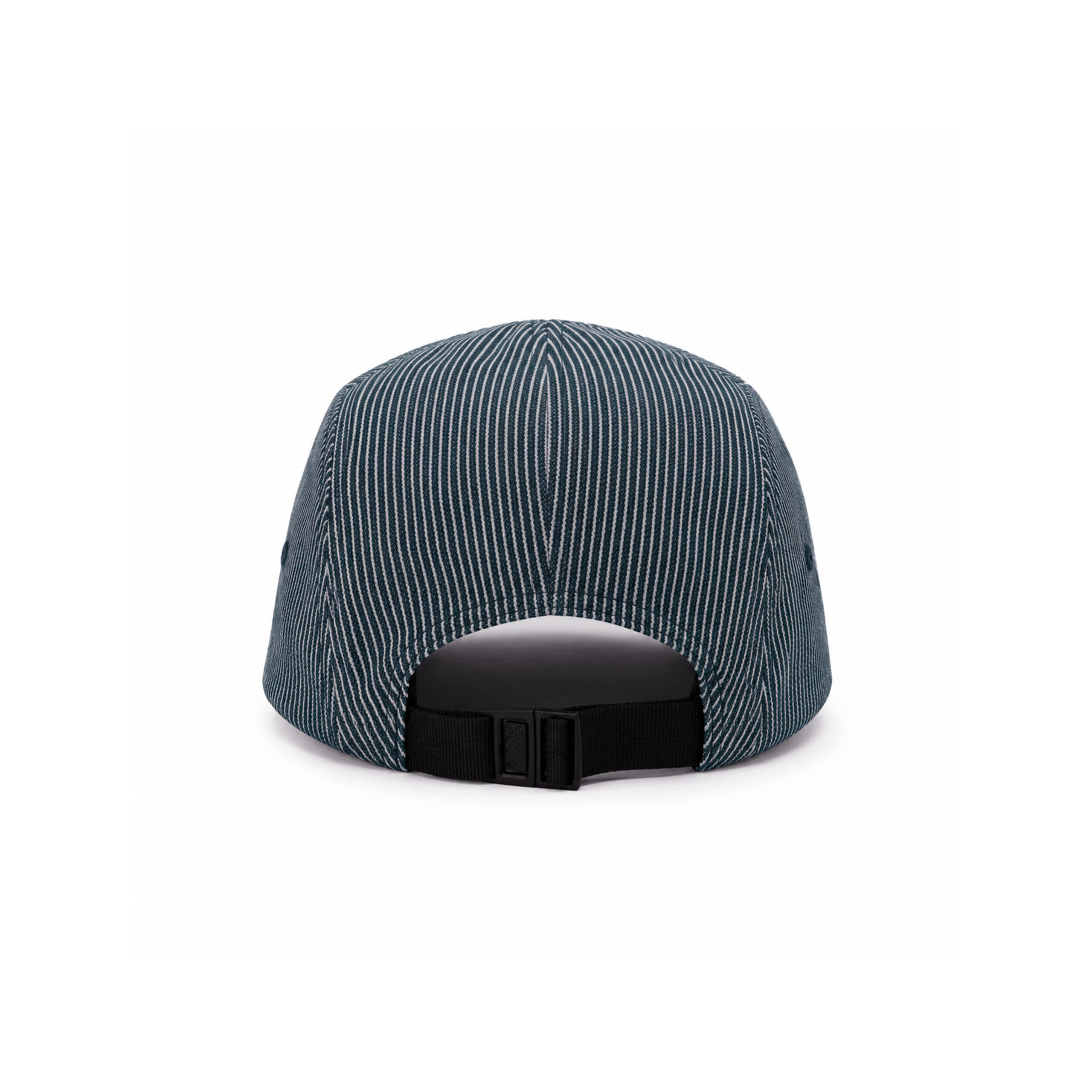 custom striped embroidered 5 panel cap