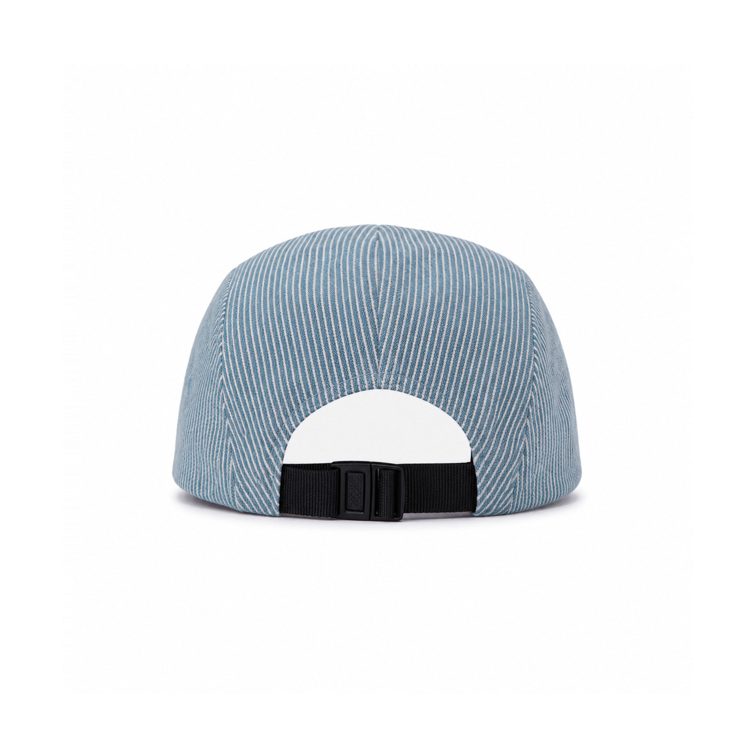 custom striped embroidered 5 panel cap
