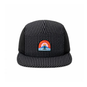 custom mesh embroidered waterproof quick dry five panel cap