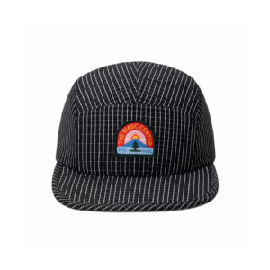 custom mesh embroidered waterproof quick dry five panel cap