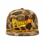 custom camo strap embroidered baseball cap