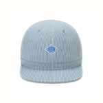 custom striped embroidered patch soft brim baseball cap