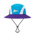 custom color blocked mesh embroidered breathable sun protection waterproof bucket hat